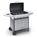 Barbecue a gas 4 bruciatori in acciaio inox