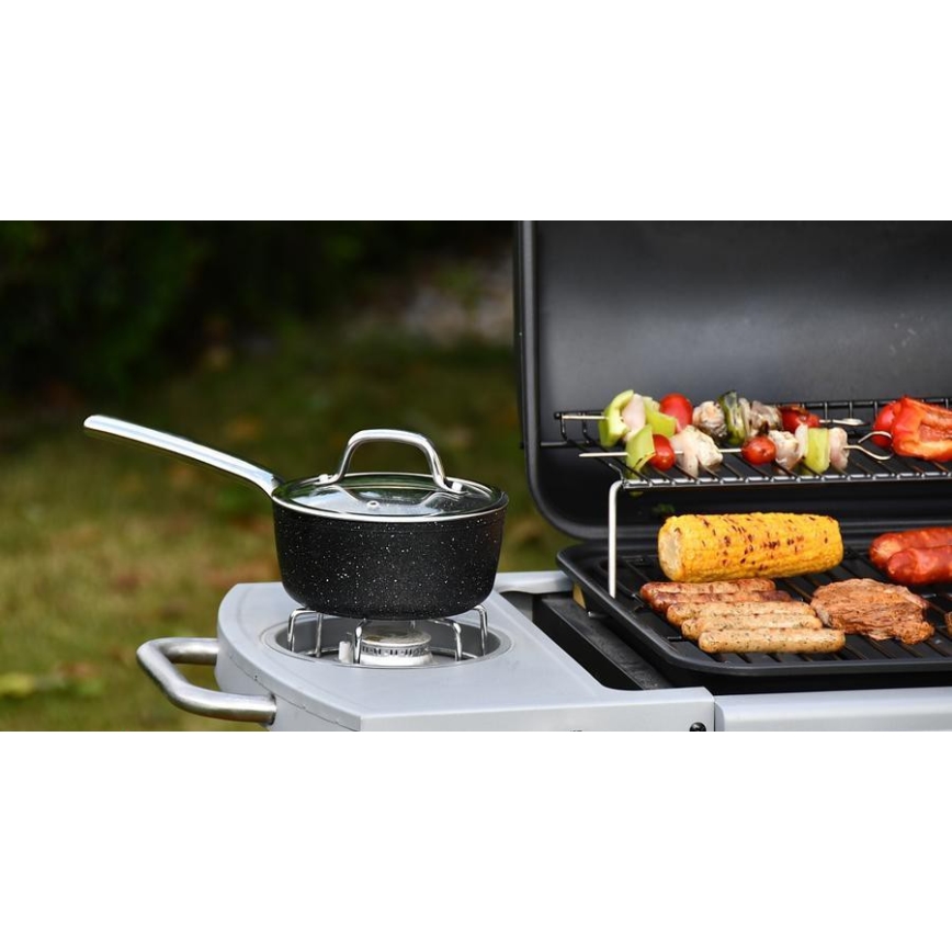 Barbecue a gas 4 bruciatori in acciaio inox