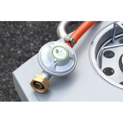 Barbecue a gas 4 bruciatori in acciaio inox