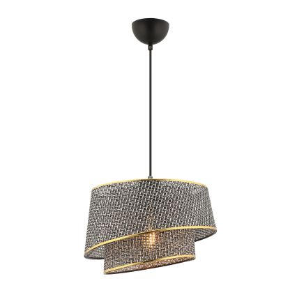 BARETTE Lampadario 1xE27/60W/230V Grigio/Oro