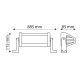 Barra da lavoro LED EPISTAR LED/180W/10-30V IP67 6000K