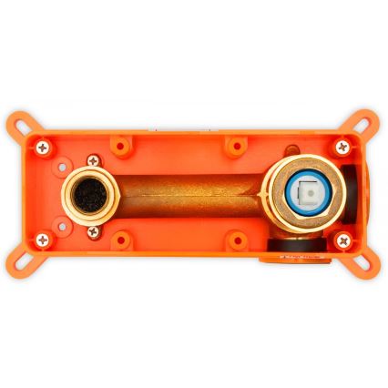 BAT-B0969 - Miscelatore per lavabo da incasso LUNGO nero opaco