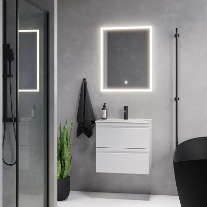BATH DELUXE 01-060-07-58-00 - Specchio da bagno a LED con retroilluminazione FORNAES LED/14,3W/230V IP44