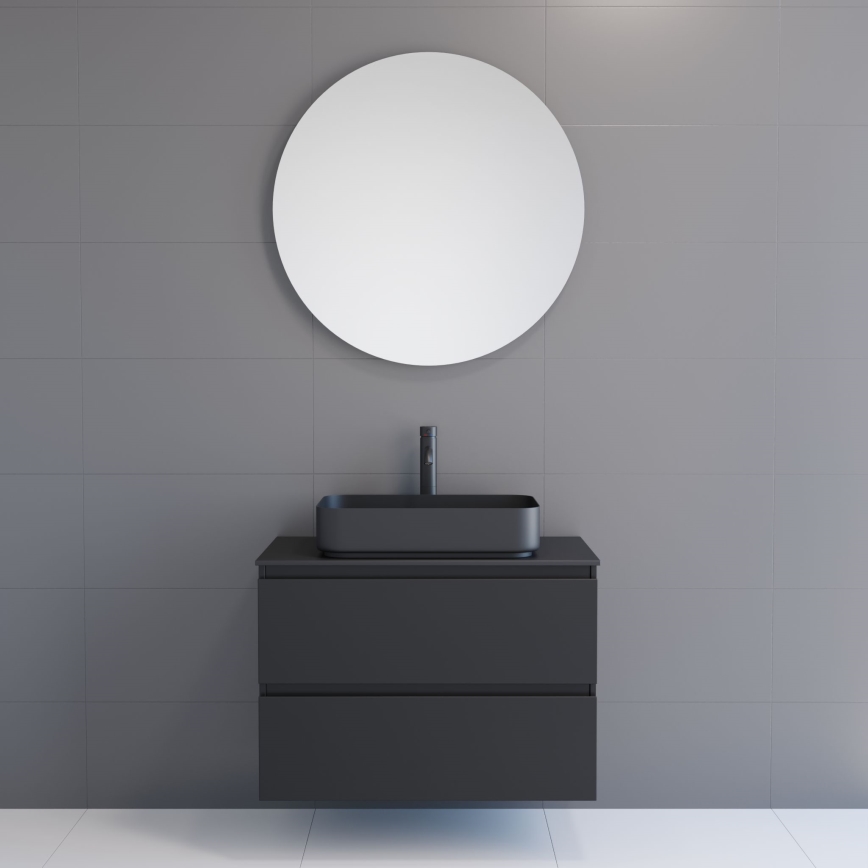 BATH DELUXE 01-080-00-58-00 - Specchio da bagno NORDBORG diametro 80 cm