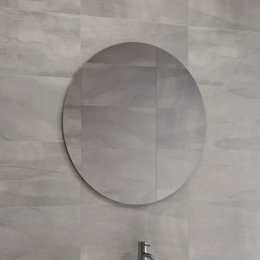 BATH DELUXE 01-080-00-58-00 - Specchio da bagno NORDBORG diametro 80 cm