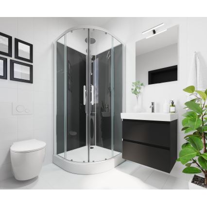 BATH DELUXE 01-080-01-58-00 - Specchio da bagno NORDBORG 80x75 cm