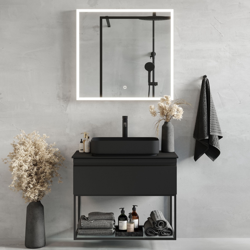 BATH DELUXE 01-080-07-58-00 - Specchio da bagno a LED con retroilluminazione FORNAES LED/15,6W/230V IP44