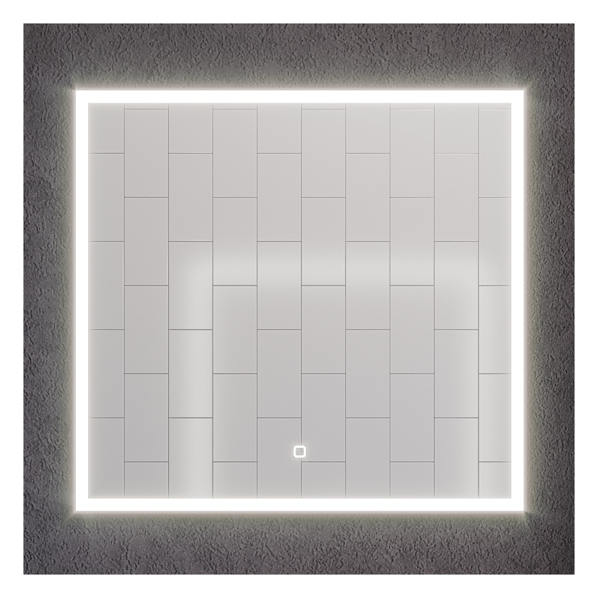 BATH DELUXE 01-080-07-58-00 - Specchio da bagno a LED con retroilluminazione FORNAES LED/15,6W/230V IP44