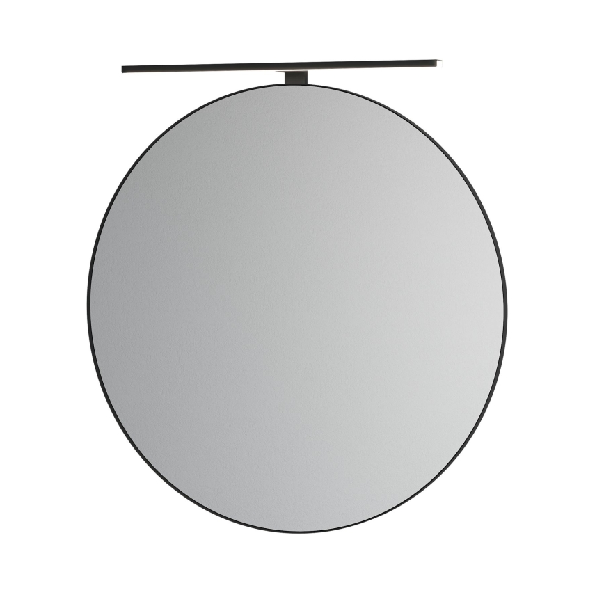 BATH DELUXE 01-080-09-02-00 - Specchio da bagno BORGSTED diametro 80 cm nero
