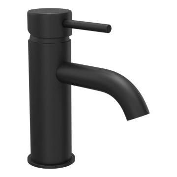 BATH DELUXE 28-005-01-02-04 - Rubinetto del lavandino DRAGOR 15,6 cm opaco nero