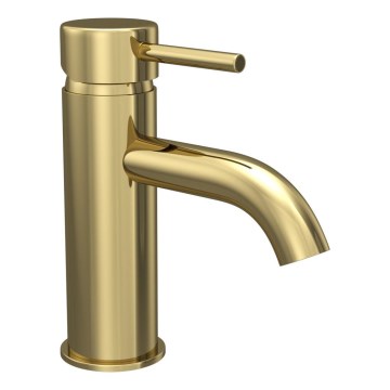 BATH DELUXE 28-005-01-64-04 - Rubinetto del lavandino DRAGOR 15,6 cm lucente ottone