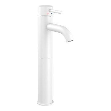 BATH DELUXE 28-005-02-01-00 - Rubinetto del lavandino DRAGOR 29 cm bianco opaco