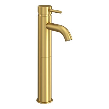 BATH DELUXE 28-005-02-70-00 - Rubinetto del lavandino DRAGOR 29 cm pettinato ottone