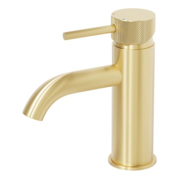 BATH DELUXE 28-005-03-70-00 - Rubinetto del lavandino ANHOLT 15,6 cm pettinato ottone