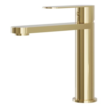 BATH DELUXE 28-017-02-64-02 - Rubinetto del lavandino TARNBY 17,3 cm lucente ottone