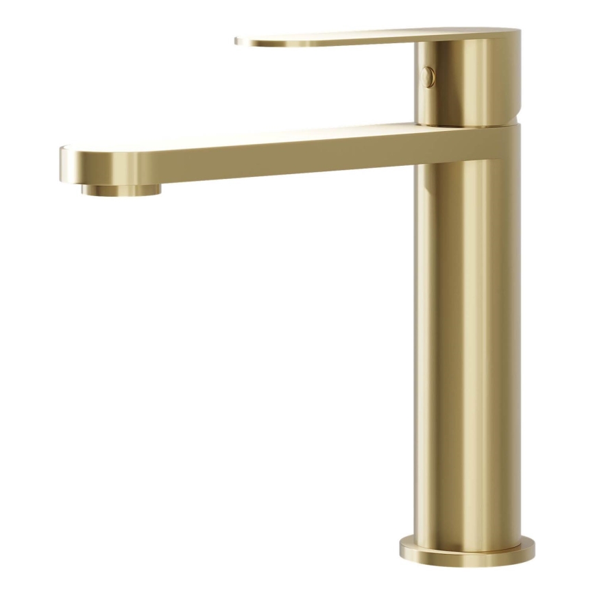 BATH DELUXE 28-017-02-70-02 - Rubinetto del lavandino TARNBY 17,3 cm pettinato ottone