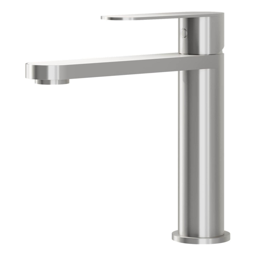 BATH DELUXE 28-017-02-71-02 - Rubinetto del lavandino TARNBY 17,3 cm pettinato acciaio inossidabile