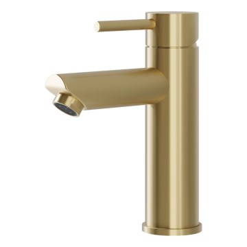 BATH DELUXE 28-017-03-70-02 - Rubinetto del lavandino RINGSTED 17,8 cm pettinato ottone