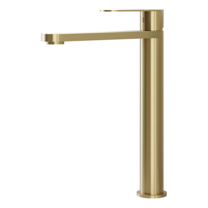 BATH DELUXE 28-027-02-70-02 - Rubinetto del lavandino TARNBY 27,3 cm pettinato ottone