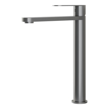 BATH DELUXE 28-027-02-73-02 - Rubinetto del lavandino TARNBY 27,3 cm in polvere grigio