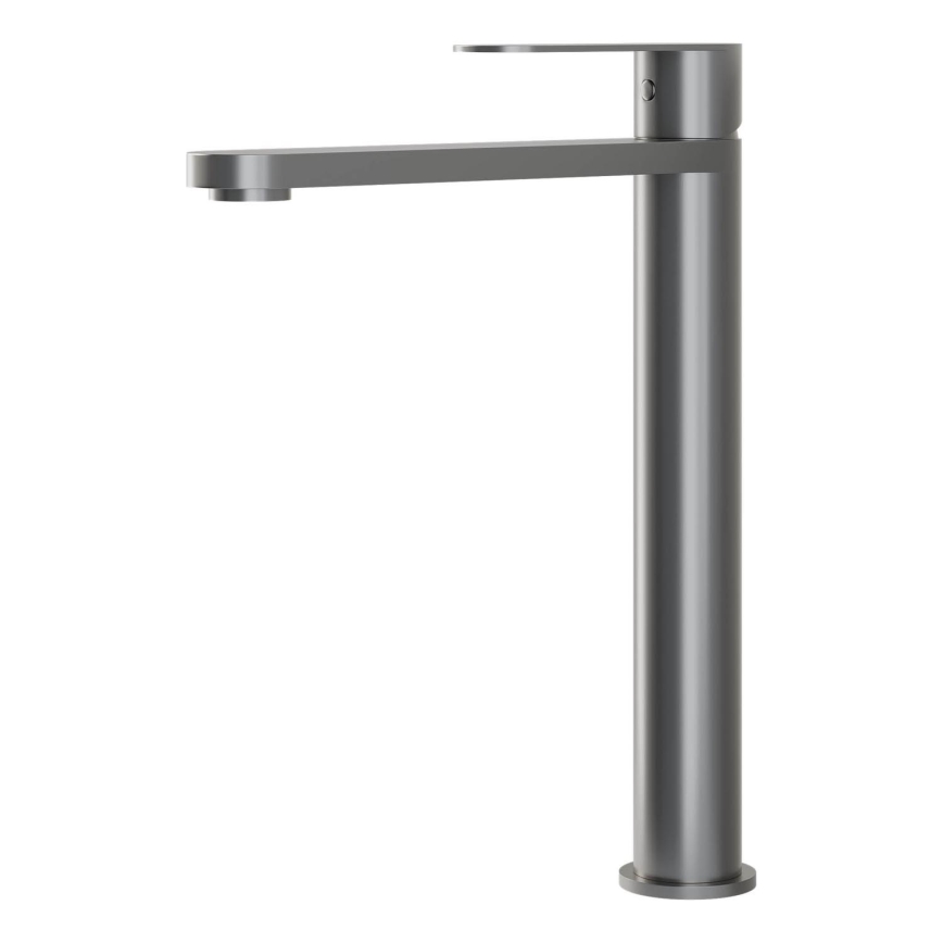 BATH DELUXE 28-027-02-73-02 - Rubinetto del lavandino TARNBY 27,3 cm in polvere grigio