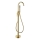 BATH DELUXE 28-114-01-64-00 - Indipendente set da bagno con rubinetto DRAGOR 116 cm lucente ottone