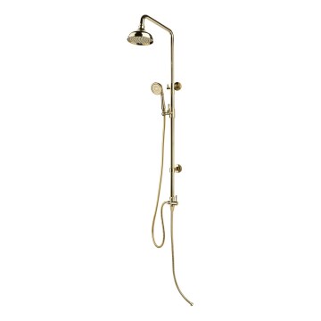 BATH DELUXE 31-120-04-64-00 - Set da doccia AEROSKOBING lucente ottone