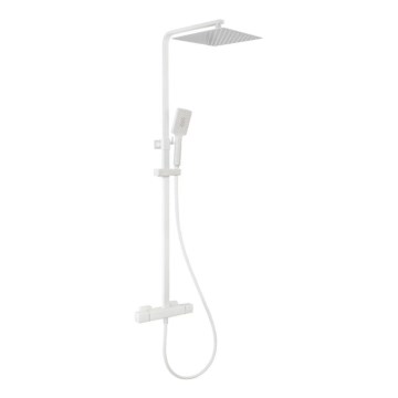 BATH DELUXE 31-120-06-01-00 - Set doccia con rubinetto termostatico NAESBY bianco opaco
