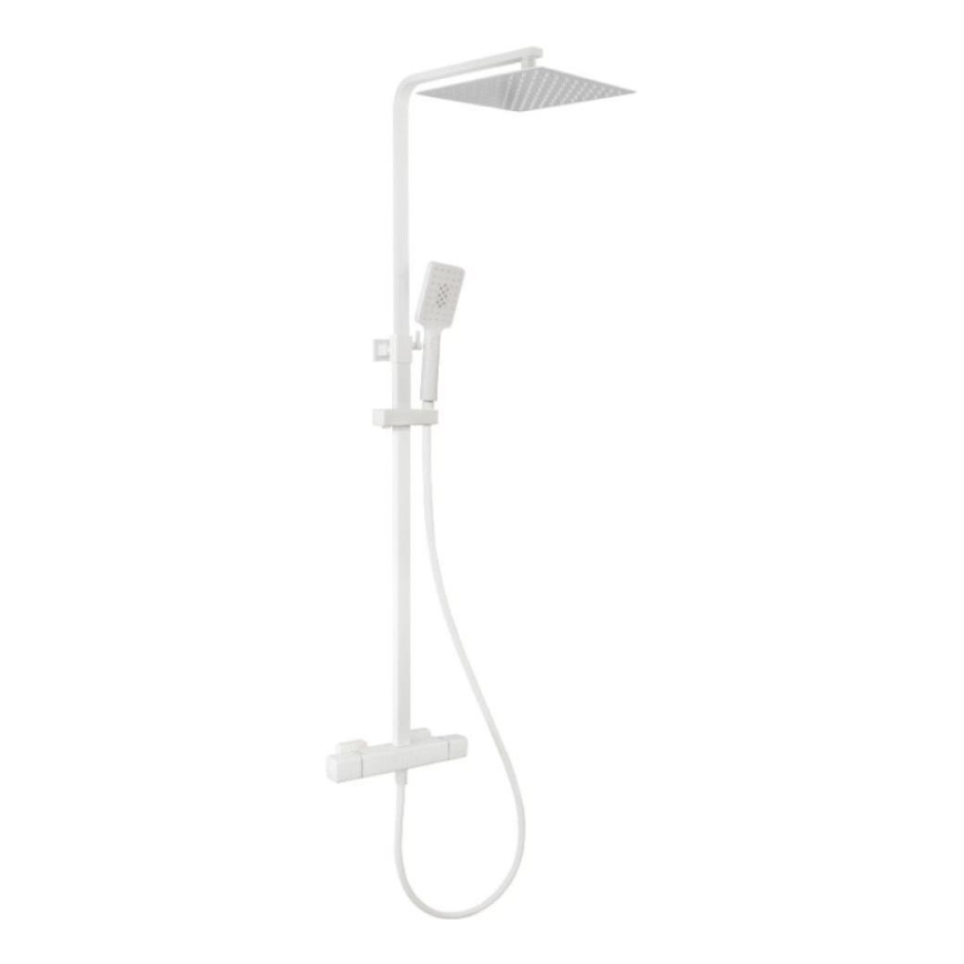 BATH DELUXE 31-120-06-01-00 - Set doccia con rubinetto termostatico NAESBY bianco opaco