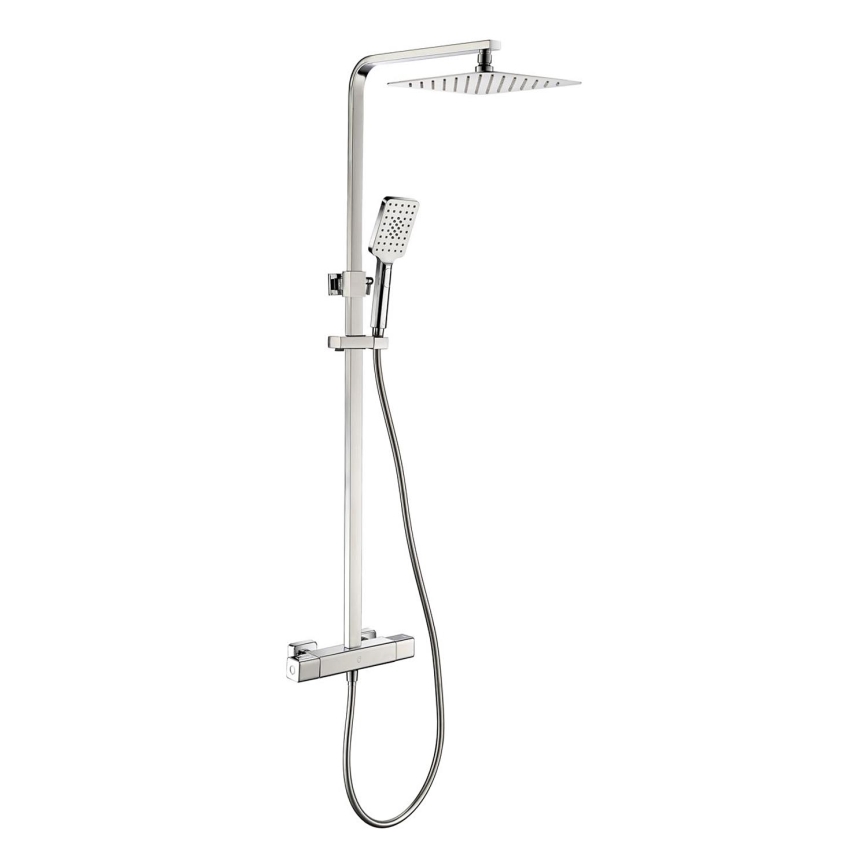 BATH DELUXE 31-120-06-60-00 - Set doccia con rubinetto termostatico NAESBY cromo lucido