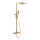BATH DELUXE 31-120-06-70-00 - Set doccia con rubinetto termostatico NAESBY pettinato ottone