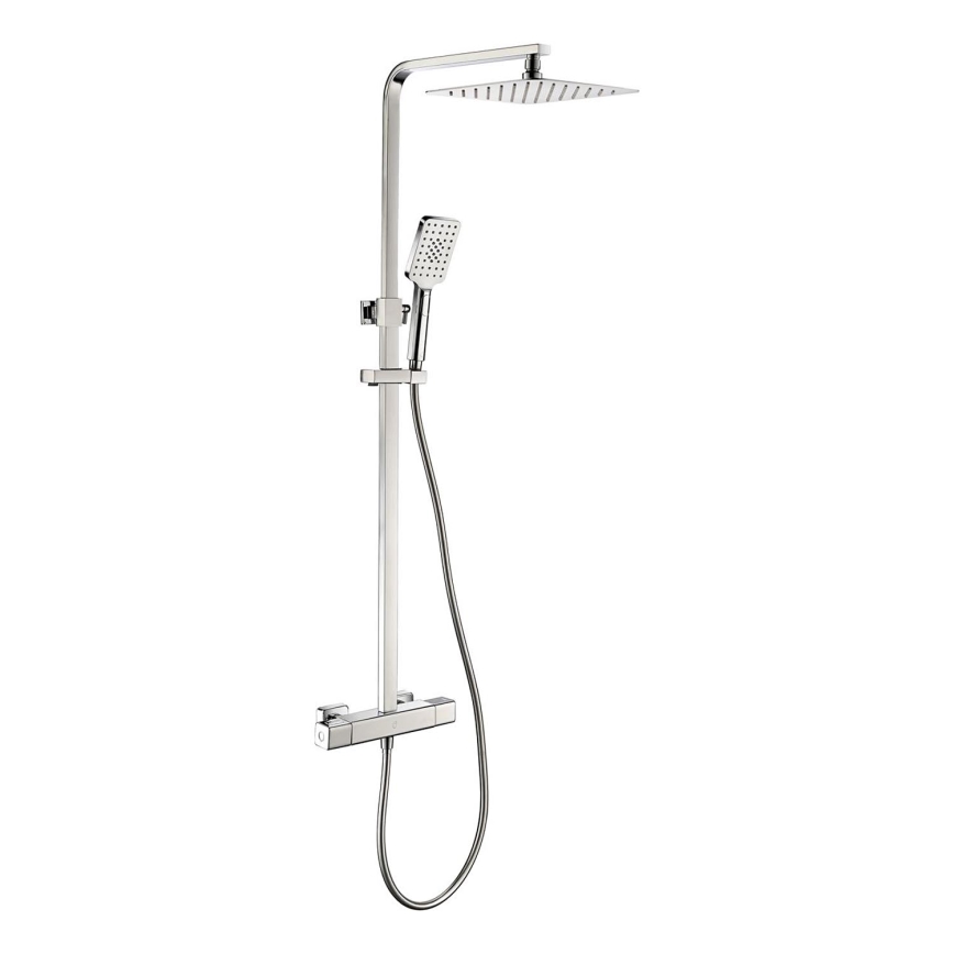 BATH DELUXE 31-120-08-60-00 - Set doccia con rubinetto termostatico NAESBY cromo lucido