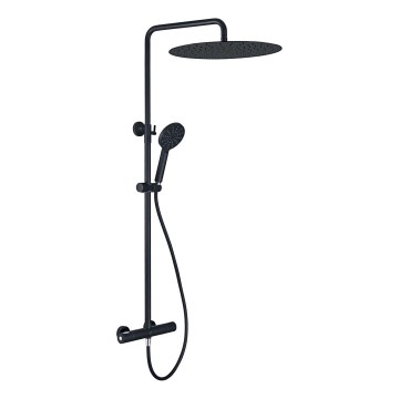 BATH DELUXE 31-120-13-63-00 - Set doccia con rubinetto termostatico DRAGOR opaco nero