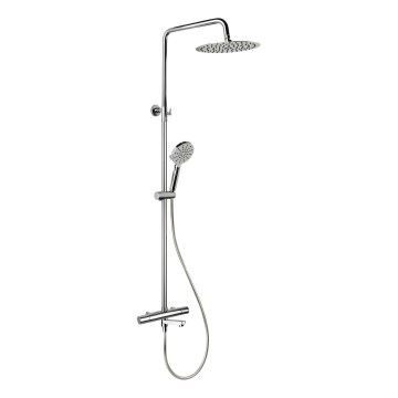 BATH DELUXE 31-160-11-60-00 - Set doccia con rubinetto termostatico DRAGOR cromo lucido