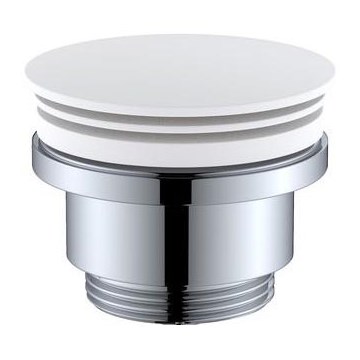 BATH DELUXE 33-004-05-01-04 - Scarico del lavandino RODBY diametro 6,6 cm bianco