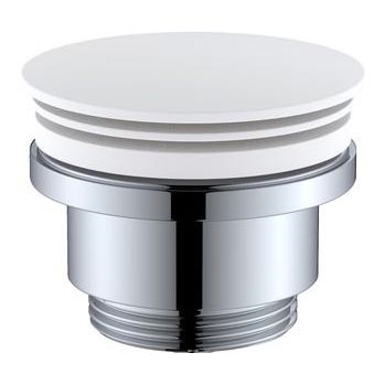 BATH DELUXE 33-004-05-01-04 - Scarico del lavandino RODBY diametro 6,6 cm bianco