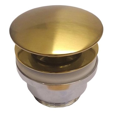 BATH DELUXE 33-004-05-64-04 - Lavello waste RODBY diametro 6,6 cm lucente ottone