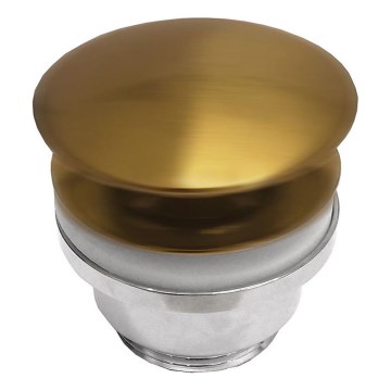 BATH DELUXE 33-004-05-70-04 - Lavello waste RODBY diametro 6,6 cm pettinato ottone