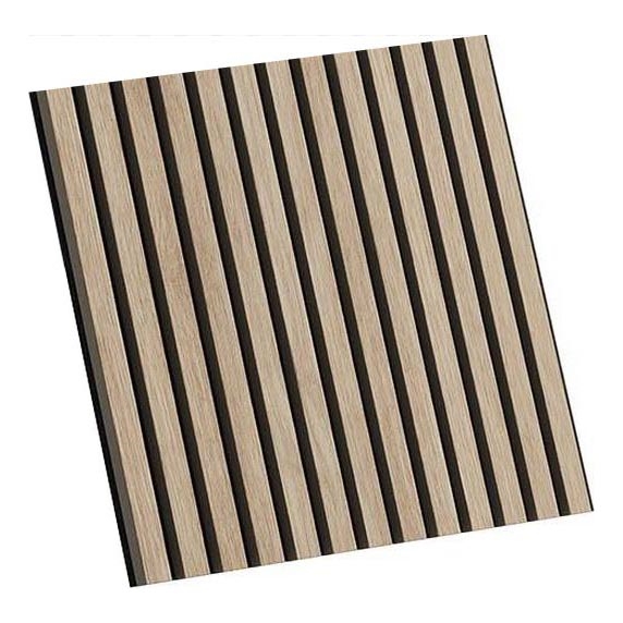 BATH DELUXE 54-060-08-86-12 - SET 4x Pannello acustico a parete DANVIKEN 60x60 cm quercia