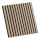 BATH DELUXE 54-060-08-86-12 - SET 4x Pannello acustico a parete DANVIKEN 60x60 cm quercia