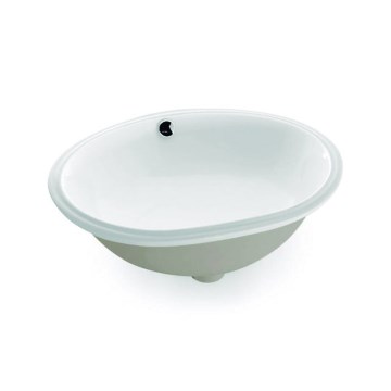 Bathco 0053 - Lavabo da incasso ANCONA 55x41 cm porcellana/bianco