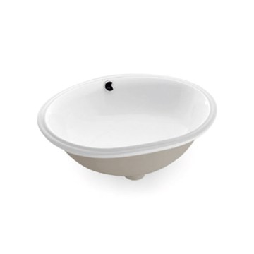 Bathco 0054 - Lavabo da incasso MODENA 43,5x38,5 cm porcellana/bianco