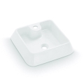 Bathco 4003 - Lavabo da appoggio GALICIA 40x40 cm in porcellana/bianco