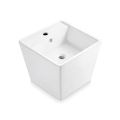 Bathco 4059 - Lavabo da appoggio GENOVA 42x42 cm porcellana/bianco