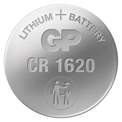 Batteria a bottone al litio CR1620 GP LITHIUM 3V/75 mAh