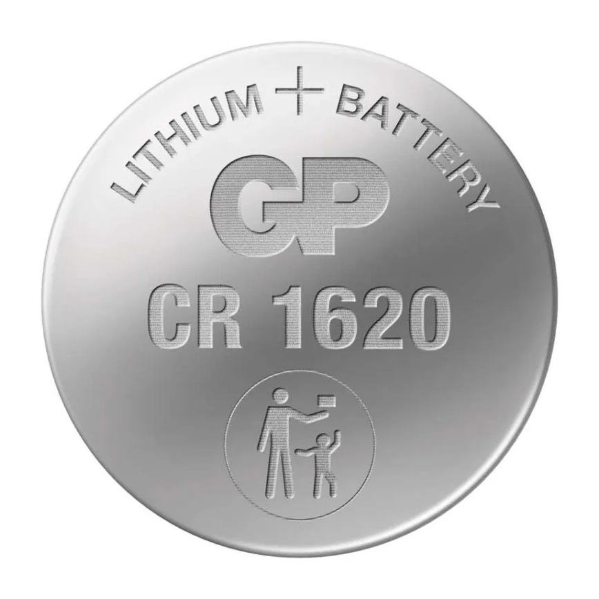 Batteria a bottone al litio CR1620 GP LITHIUM 3V/75 mAh