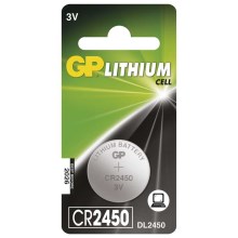 Batteria a bottone al litio CR2450 GP LITHIUM 3V/600 mAh