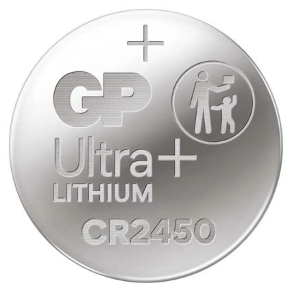 Batteria a bottone al litio CR2450 GP LITHIUM 3V/600 mAh