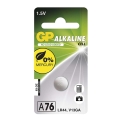Batteria a bottone alcalina A76 GP ALKALINE 1,5V/110 mAh