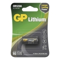 Batteria al litio CR123A GP LITHIUM 3V/1400 mAh